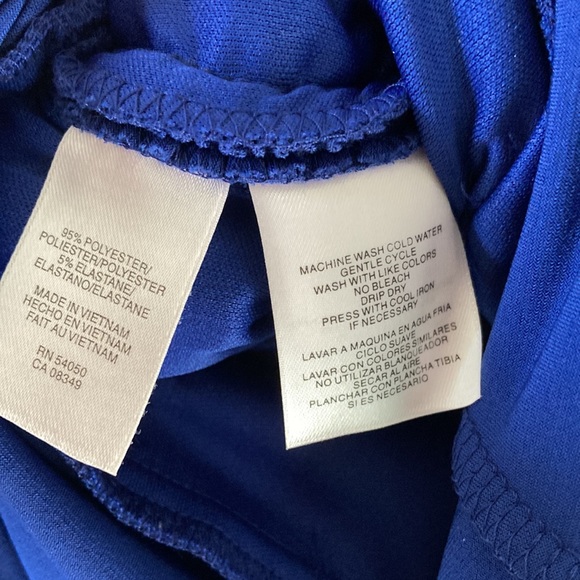 Like New EVAN-PICONE Women’s Blackberry Ruched Waistbanded Midi Dress - Picture 9 of 9